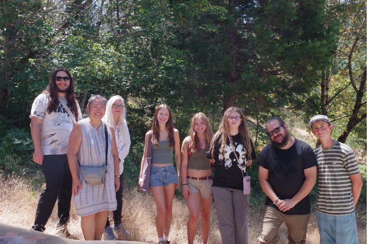 Change Agents returned Jeff's favor by clearing out invasive species, to make room for the cadmium and carbon uptake heroes. (Photo by Taj Daunch-Greenberg)