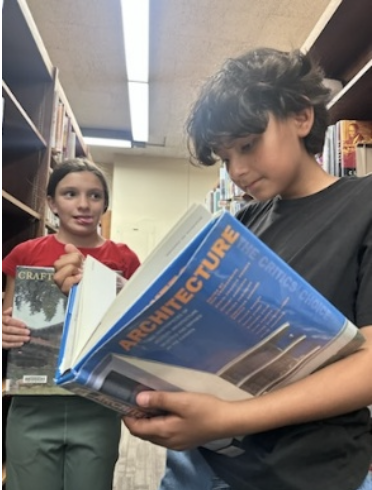 Public library visit